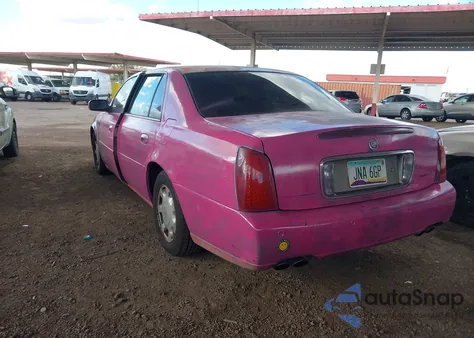 2002 Cadillac Deville Standard z USA, uszkodzony, nr VIN 1G6KD54Y32U192443